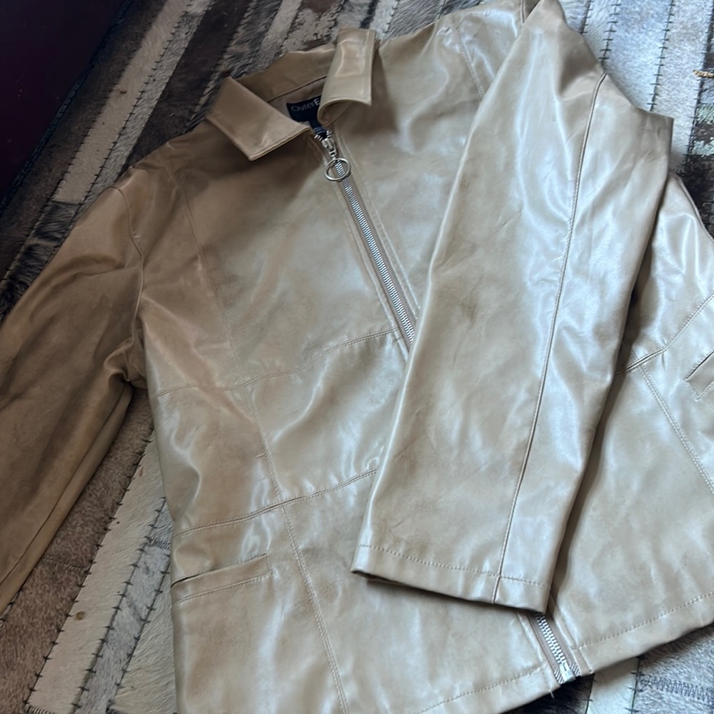 OuterEdge Faux Leather Jacket‎